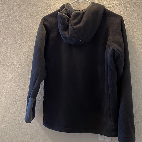 Boys North Face Sherpa Lined Fleece Jacket - Picture 2 of 5